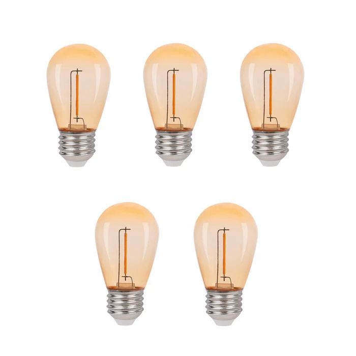 LightsOn Deco bulb 5141 Ljuskälla E27, 12V, vintage, 5-pack