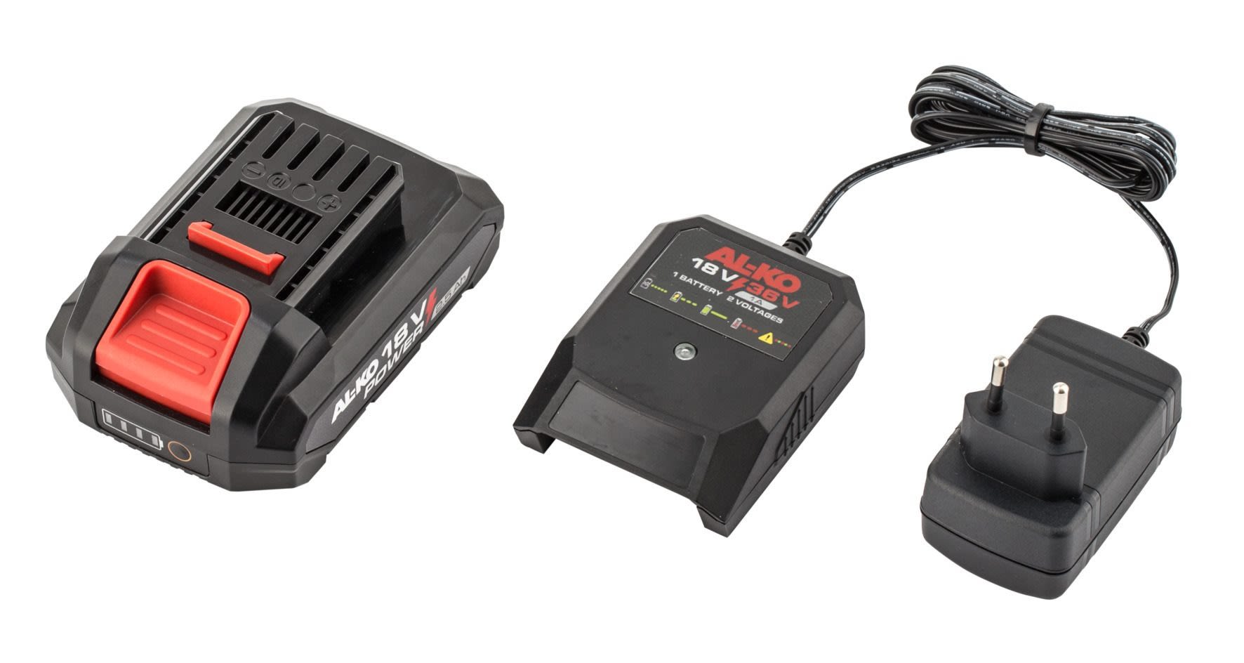 AL-KO 114193 Laddpaket 18 V, 2,5 Ah