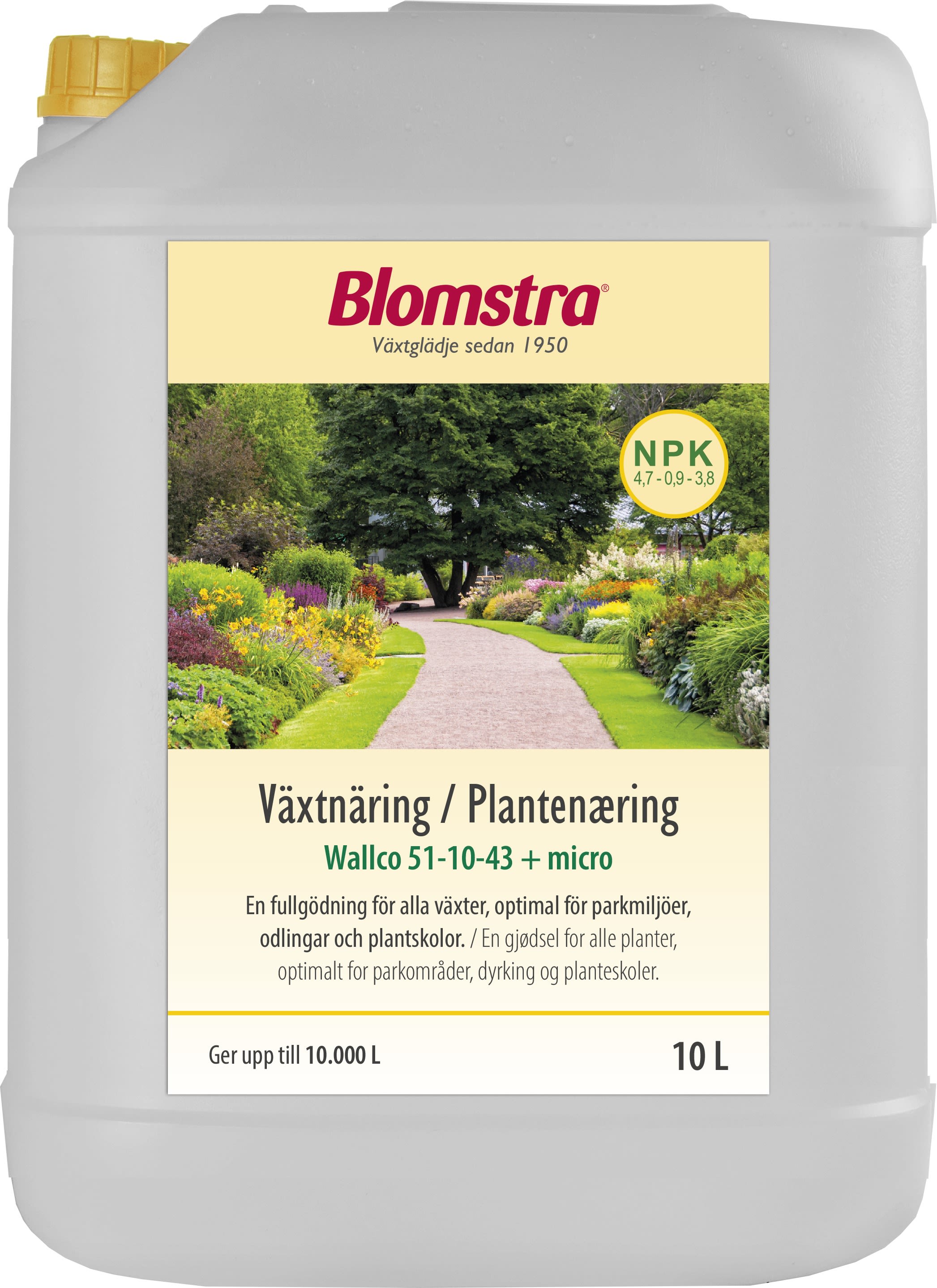 Wallco 51 10 43 + micro Växtnäring 10 L