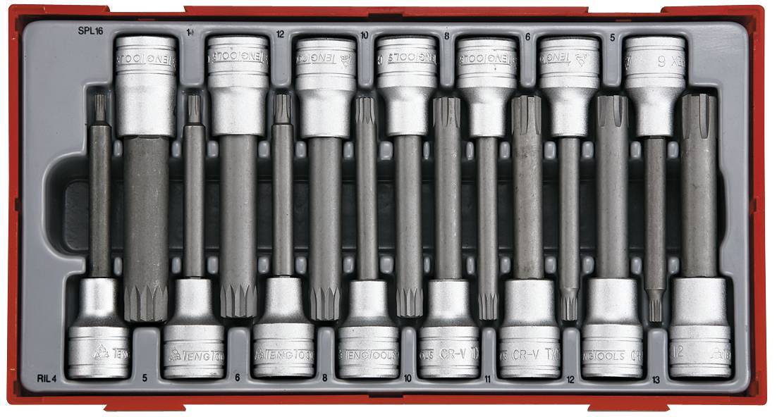 Teng Tools TTRS15 Bitshylssats 15-delar