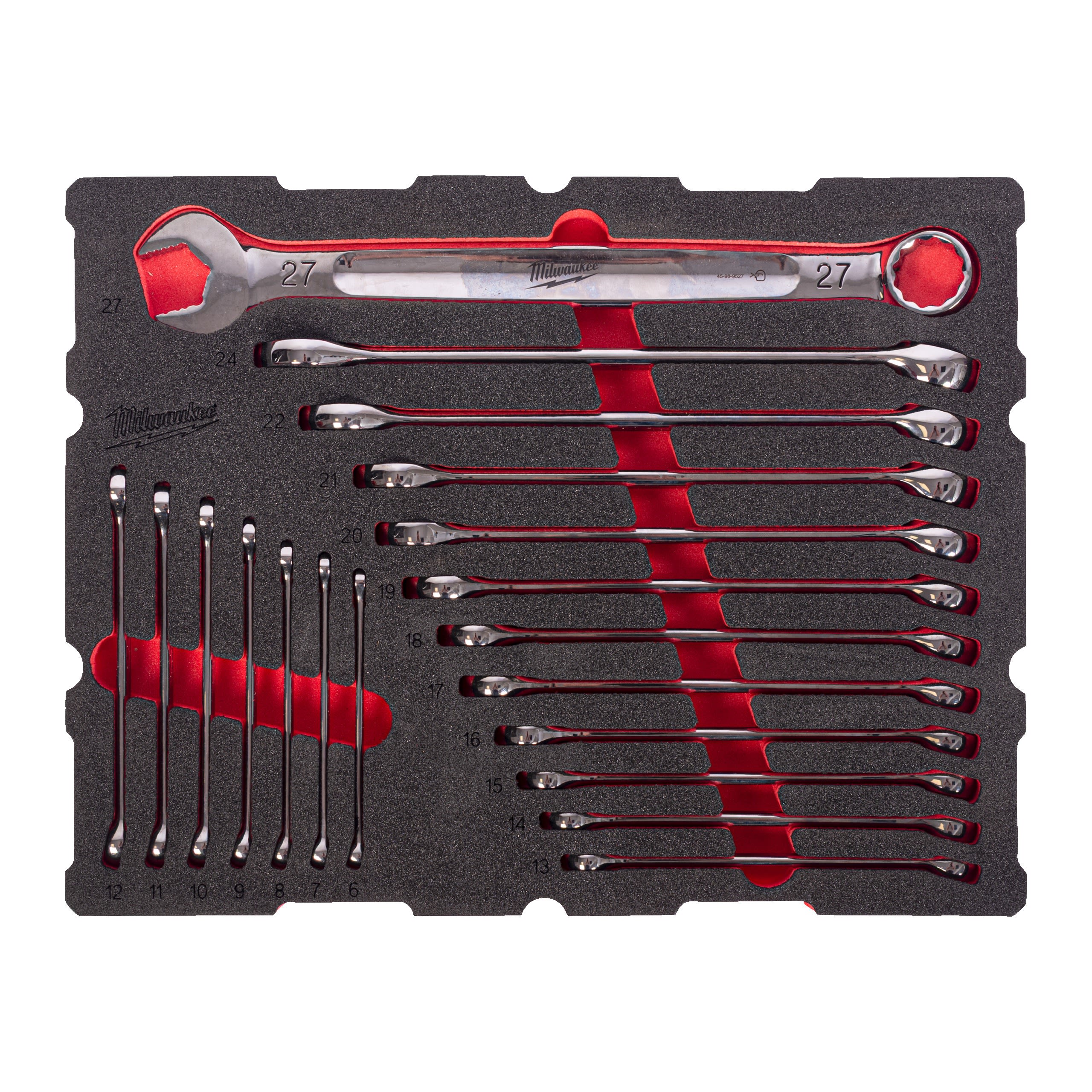 Milwaukee 4932501871 Blocknyckelsats 19 delar