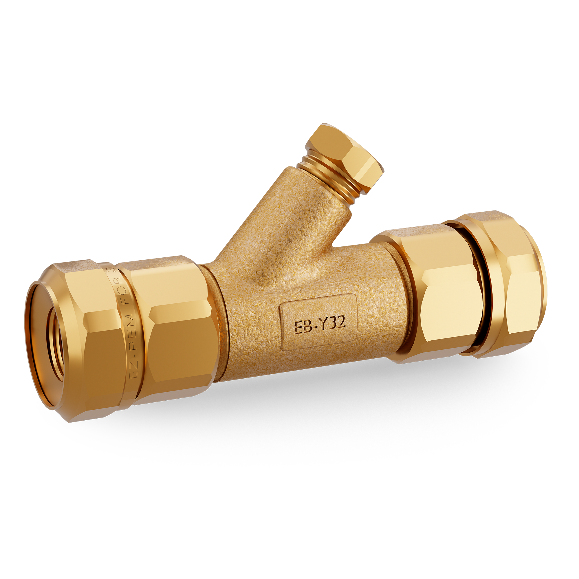 Ebeco EB-Y32 Y-stykke med tryknippel og pakning 32 mm