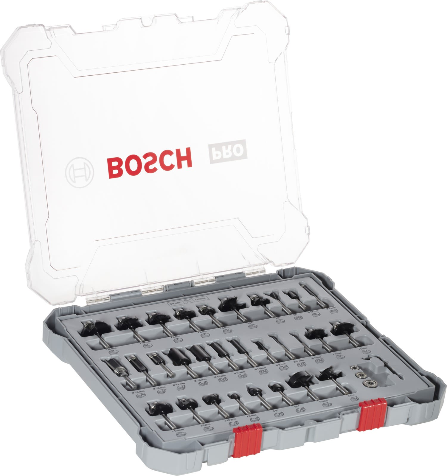Bosch 2607017474 Frässtålset 6 mm