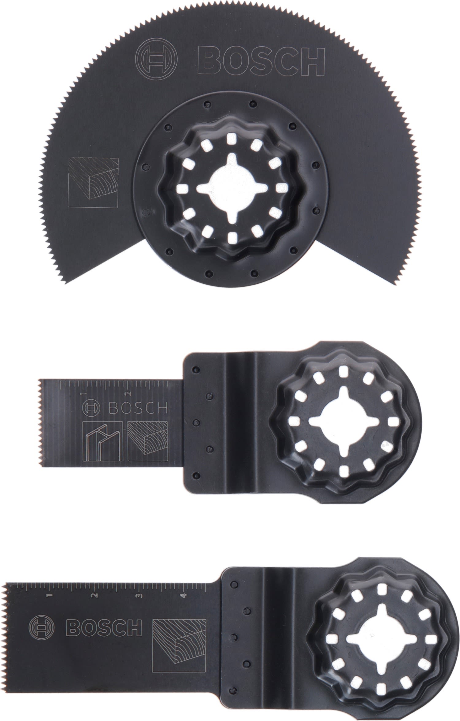 Bosch 2607017323 Multicutterset 3-pack