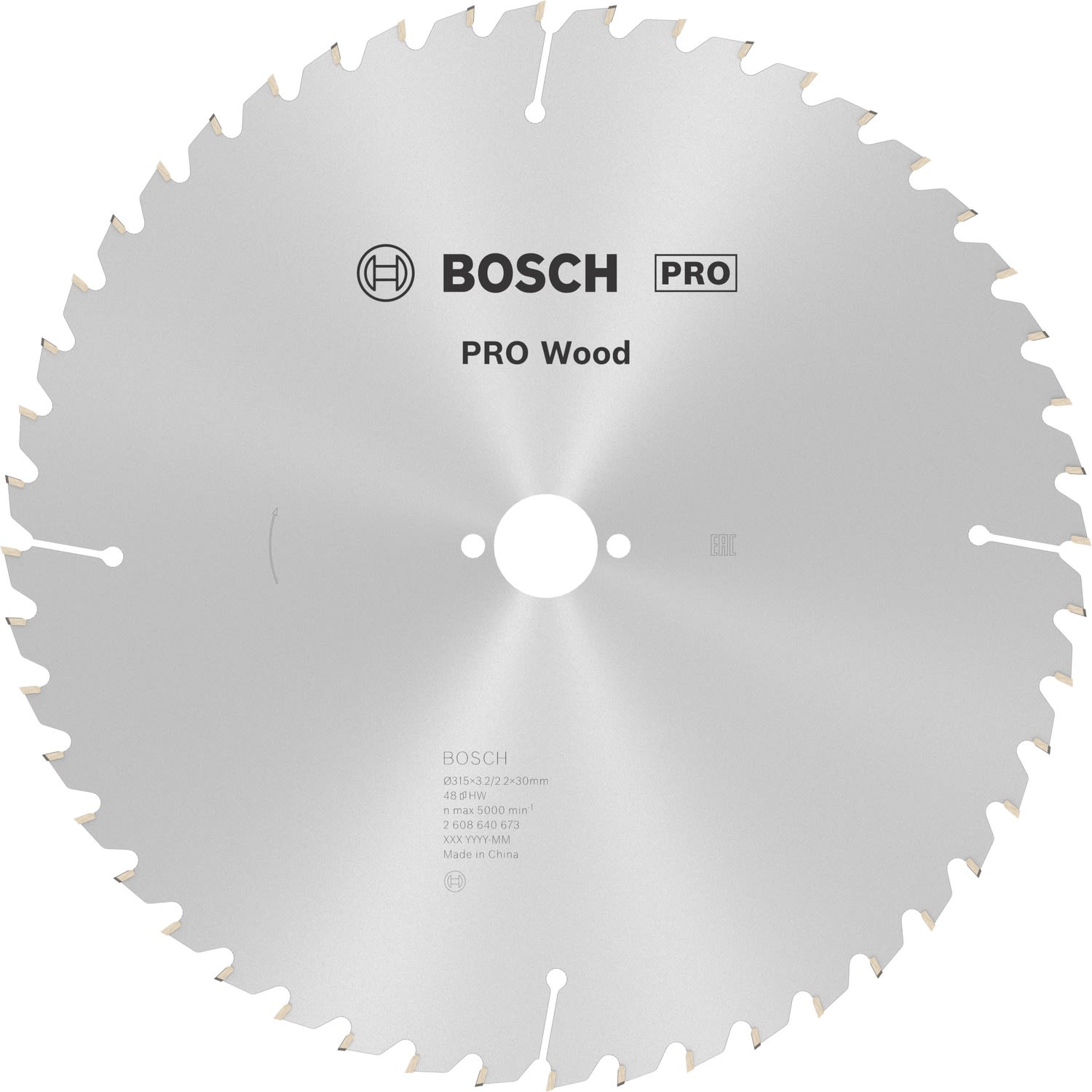 Bosch 2608640673 Cirkelsågklinga 315x30 mm