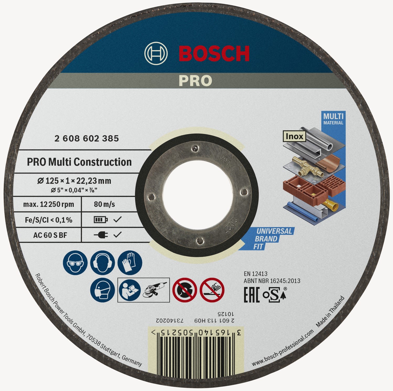 Bosch 2608602385 Kapskiva 0x22,23 mm, 23 mm