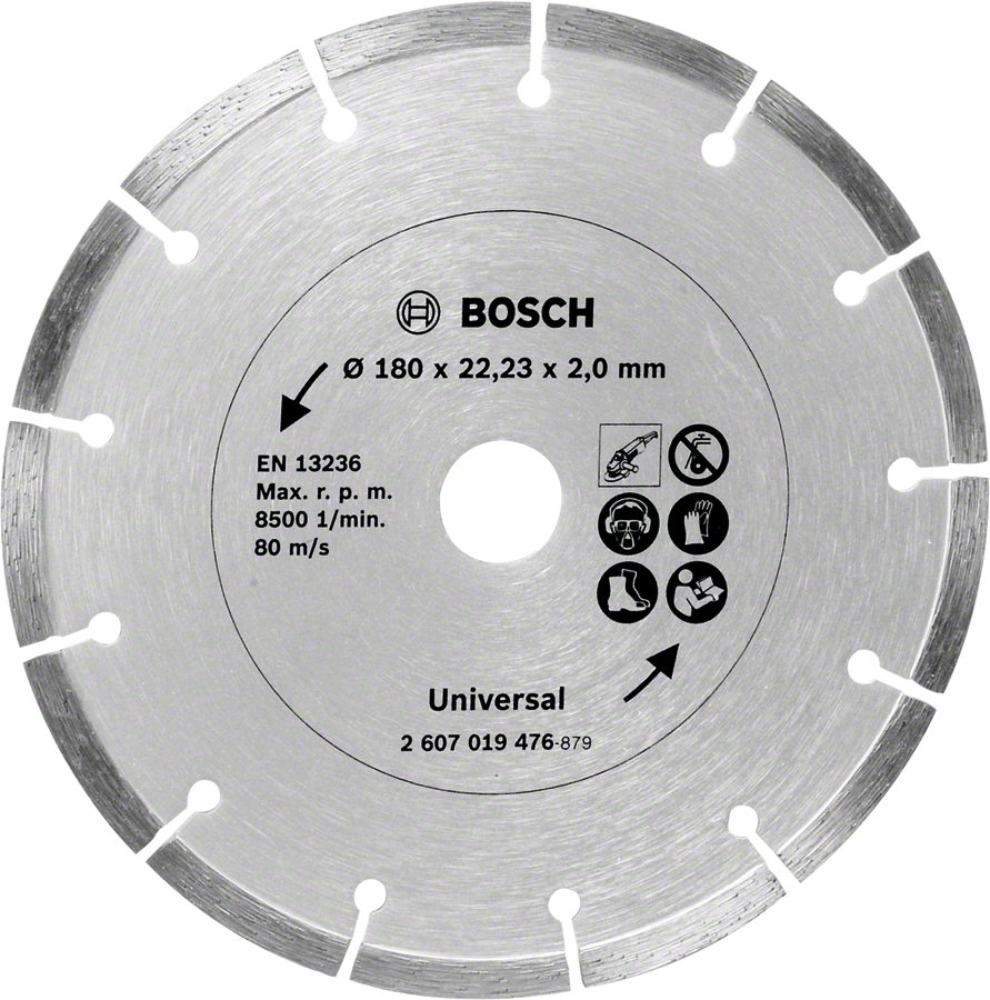 Bosch 2607019476 Diamantkapskiva 180 mm