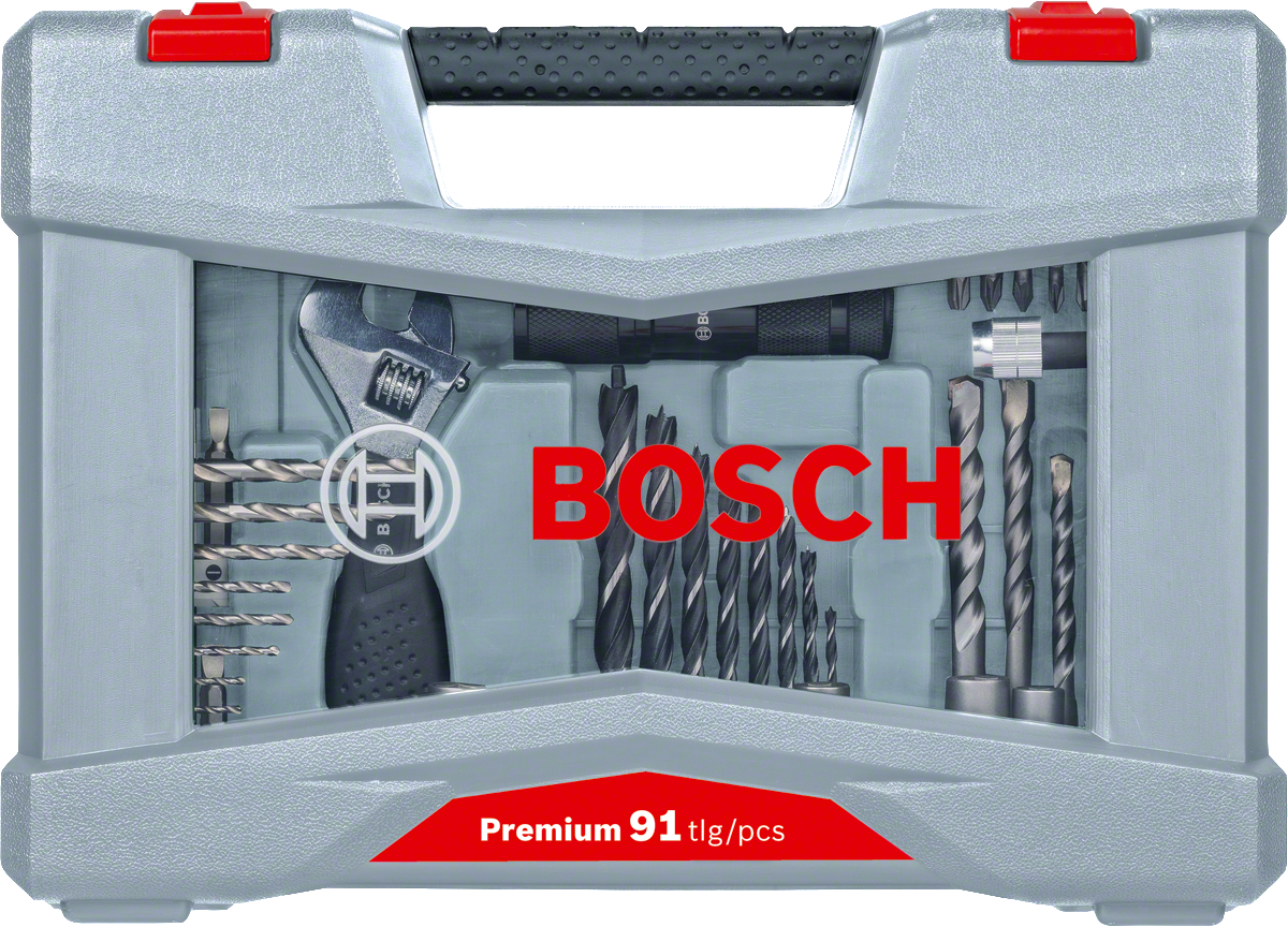 Bosch 2608P00235 Borrsats 91 delar