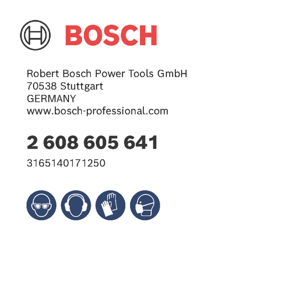 Bosch 2608605641 Slipark K60