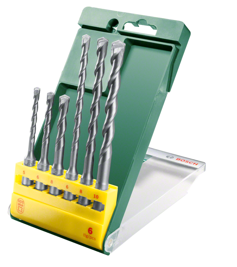 Bosch 2607019447 Borsats 6 styck