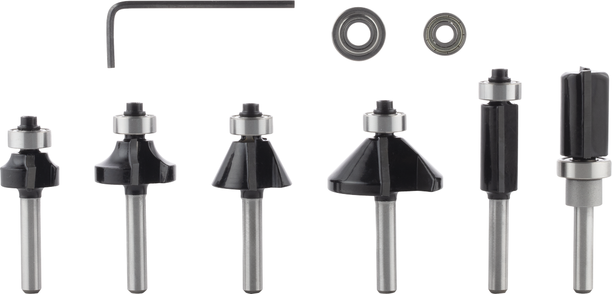 Bosch 2607017468 Frässtålset 6 mm, 6 styck
