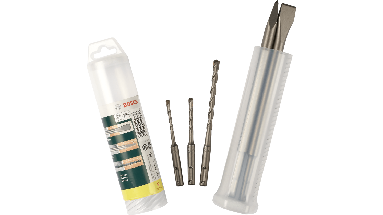 Bosch DIY 2607019455 Borr- och mejselset 5 delar