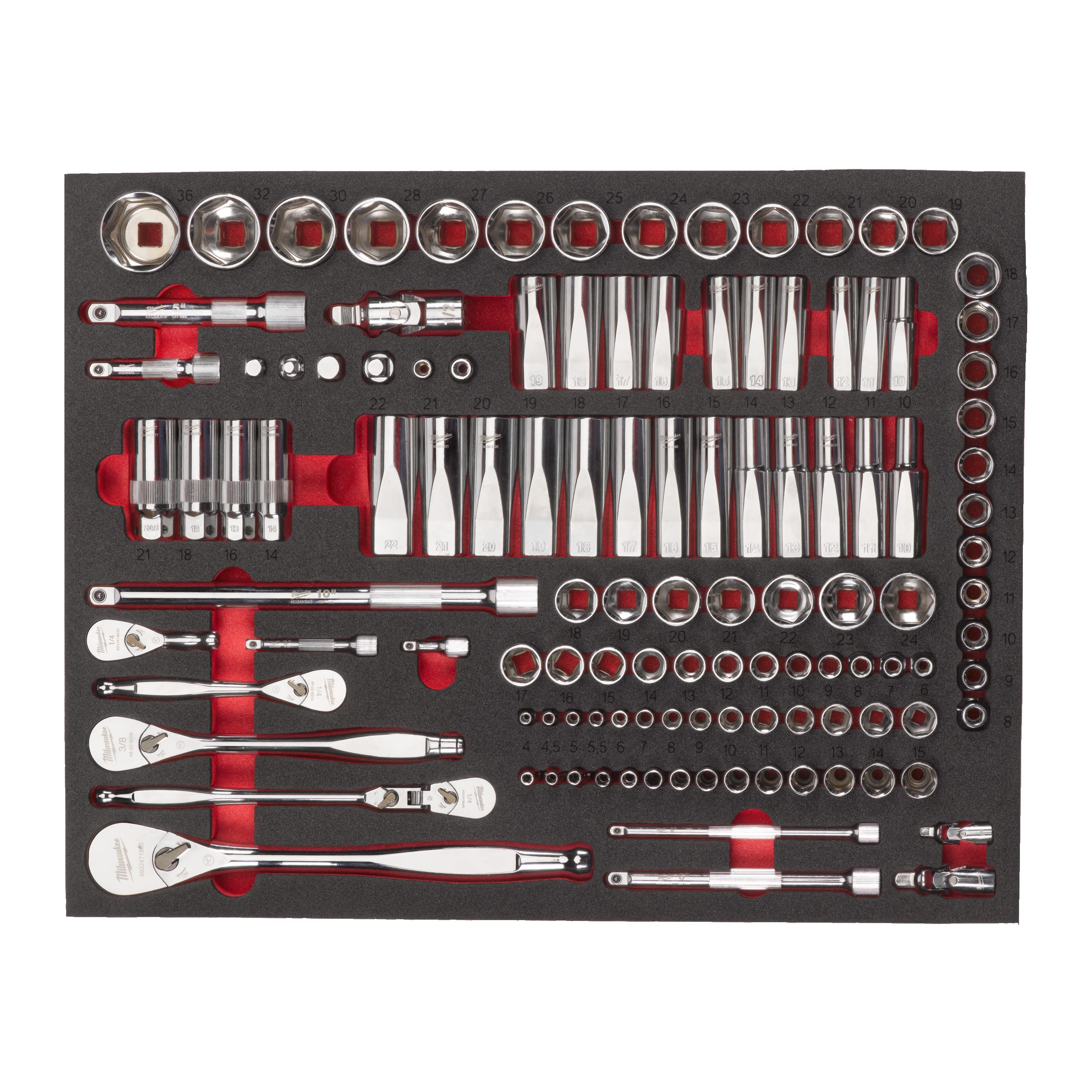 Milwaukee 4932498518 Hylsnyckelsats