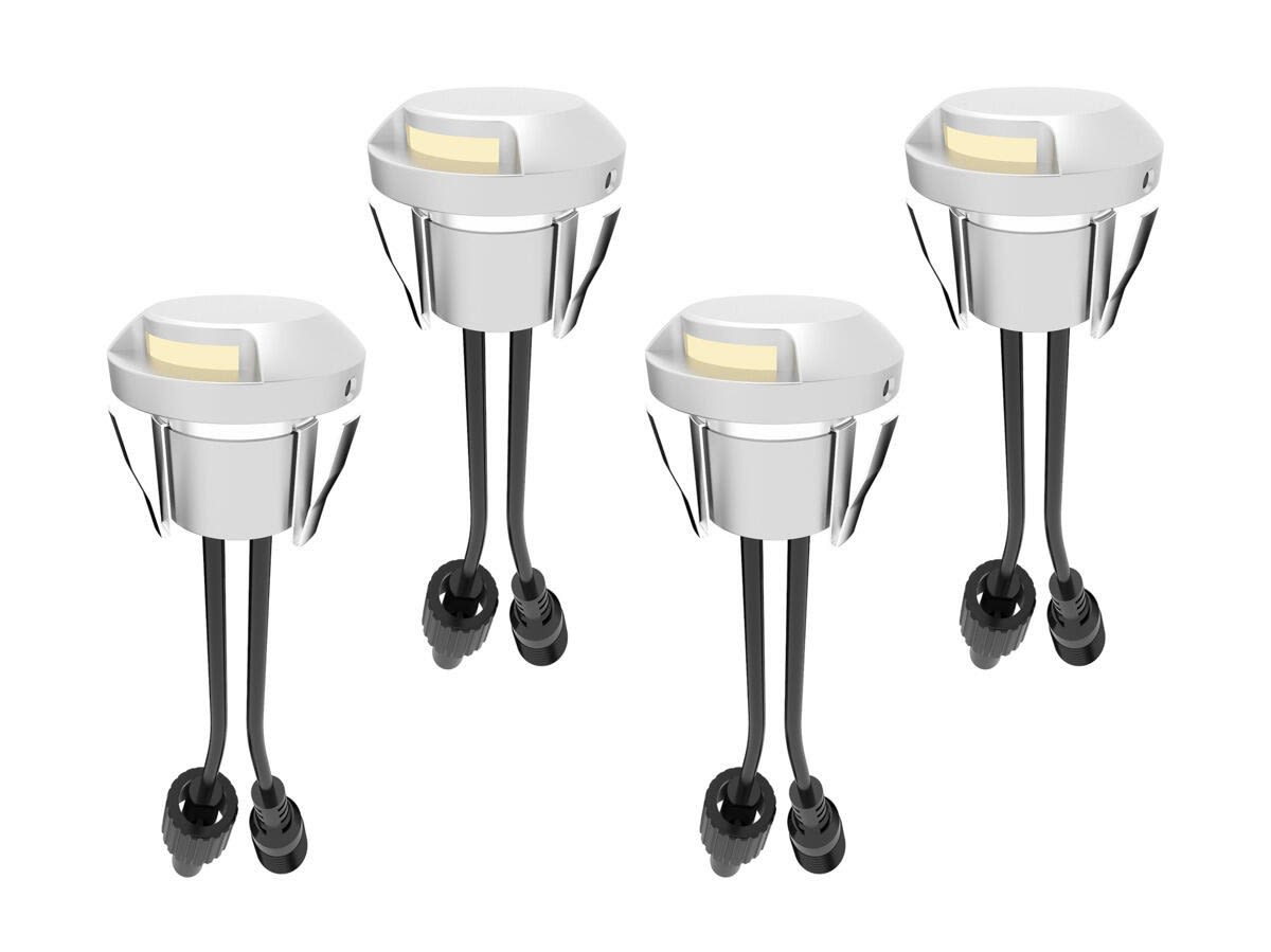 Llitt Allan Trappstegsbelysning kit, 5 lm, 3000K, 4-pack 4-pack