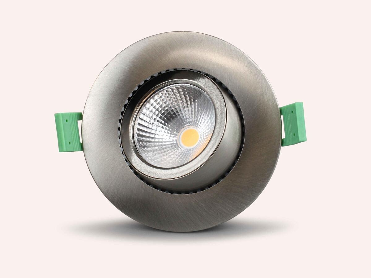 Llitt Lisa Downlight 230V, 3000K Brushed steel