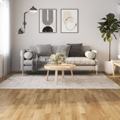 Tarkett Pure Trägolv Ek Nature Tres, 2,66 m² per paket