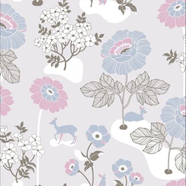 Duro Blomsteräng 398-02 Tapet Duro 1900