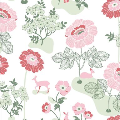 Duro Blomsteräng 398-03 Tapet Duro 1900