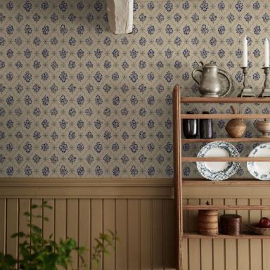 Duro Lovisa 040-05 Tapet Gammalsvenska Papper