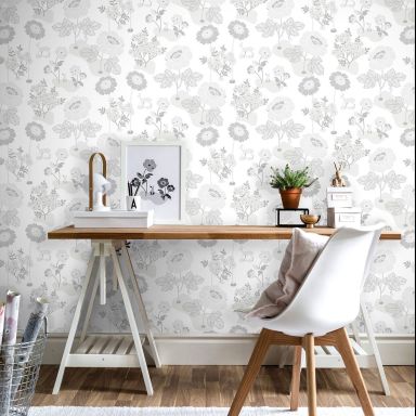 Duro Blomsteräng 398-01 Tapet Duro 1900