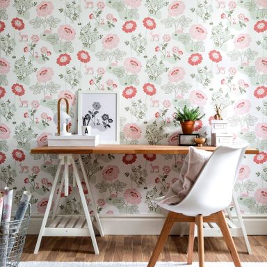 Duro Blomsteräng 398-03 Tapet Duro 1900