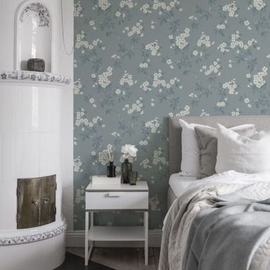 Duro Karin 679-03 Tapet Blommor & Blad