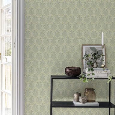 Duro Lilly 681-02 Tapet Blommor & Blad