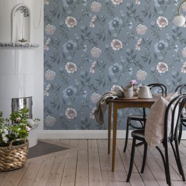 Duro Vildros 683-03 Tapet Blommor & Blad