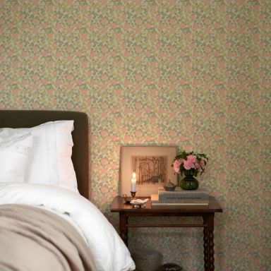 Duro Klöver 033-14 Tapet Gammalsvenska Papper