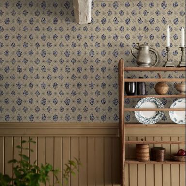 Duro Lovisa 040-04 Tapet Gammalsvenska Papper