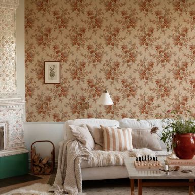 Duro Ingeborg 099-01 Tapet Gammalsvenska Papper