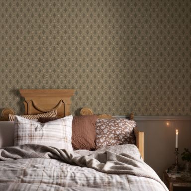 Duro August 542-01 Tapet Gammalsvenska Papper