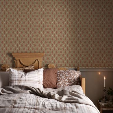 Duro August 542-02 Tapet Gammalsvenska Papper