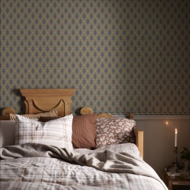 Duro August 542-04 Tapet Gammalsvenska Papper