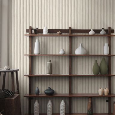 Holden Decor Journey to the East 91863 Tapet Teak cream