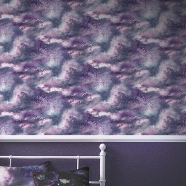 Arthouse Fantasia III 260007 Tapet Diamond Galaxy Purple