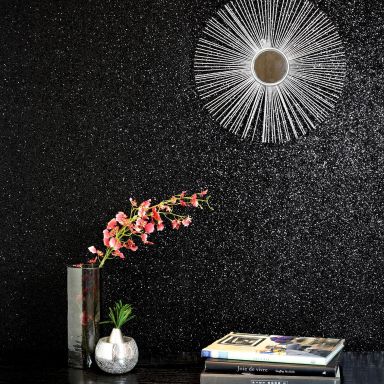 Arthouse Fantasia III 901005 Tapet Sequin Sparkle Black