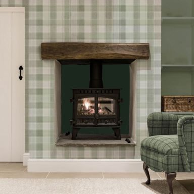 Arthouse Fantasia III 922806 Tapet Country Check Sage