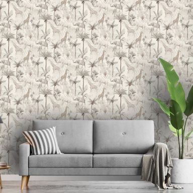 Arthouse Fantasia III 923703 Tapet Serengeti Animals Neutral