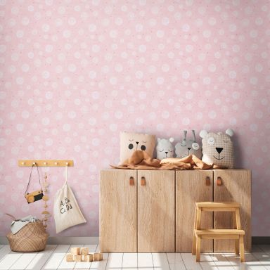 A.S. Création Boys & Girls 7 G1392 Tapet rosa/vit