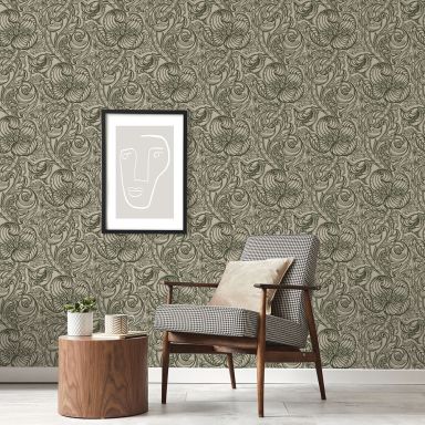 Galerie Wallcoverings Off the Wall LB25111 Tapet Down the Dilly