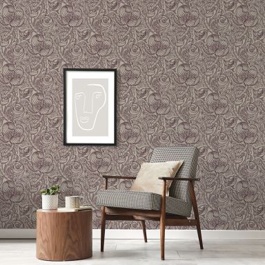 Galerie Wallcoverings Off the Wall LB25115 Tapet Down the Dilly
