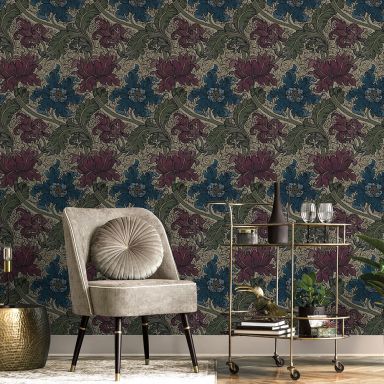 Galerie Wallcoverings Off the Wall LB25142 Tapet Morris Major