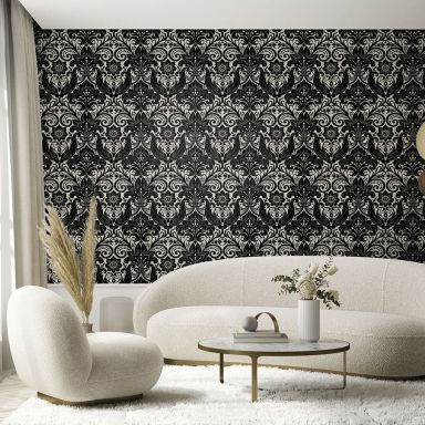 Galerie Wallcoverings Off the Wall LB25166 Tapet Damask Sauvage