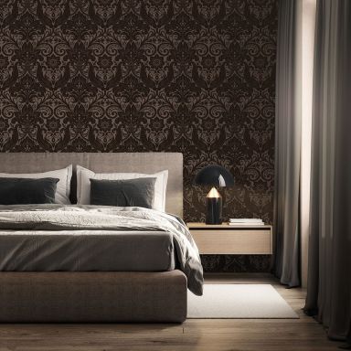 Galerie Wallcoverings Off the Wall LB25168 Tapet Damask Sauvage