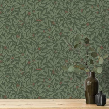 A Street Prints Ashdown M1844 Tapet Winter Berry