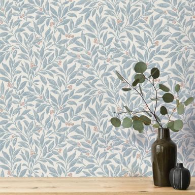 A Street Prints Ashdown M1841 Tapet Winter Berry