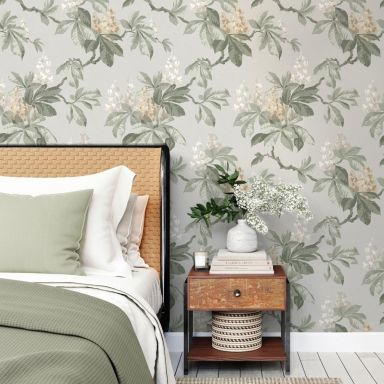 A Street Prints Ashdown M1821 Tapet Chestnut Floral