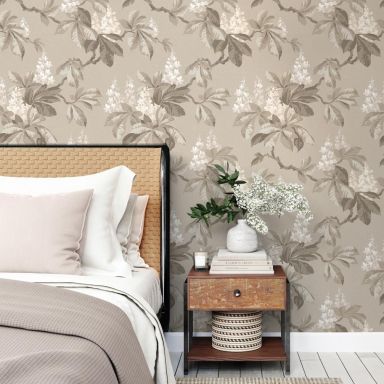 A Street Prints Ashdown M1820 Tapet Chestnut Floral