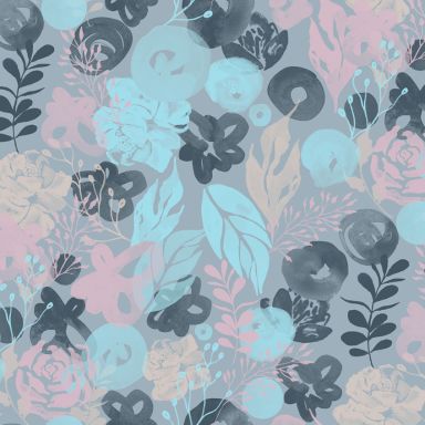 Fiona Walldesign No Limits 640922 Tapet Flower Power
